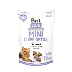 Brit Care Mini Liver Detox Treats Turkey 50g